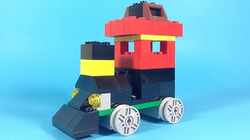 How To Build Lego STEAM TRAIN - 4630 LEGO® Build & Play Box Building Instructions