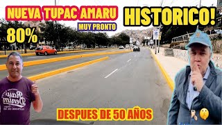 Historico Avenida Tupac Amaru Desde Av. Naranjal Hasta Av. Revolucion Ida 50 Años De Espera