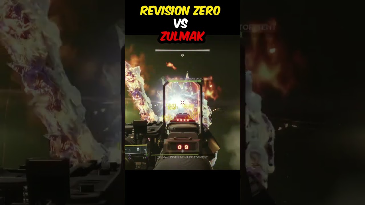 REVISION ZERO VS ZULMAK (NEW EXOTIC PULSE RIFLE) 