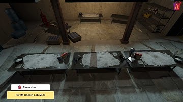 FiveM Cocaine Lab MLO #fivem #lab