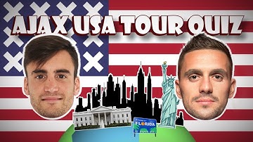 AJAX USA TOUR QUIZ #1 - 