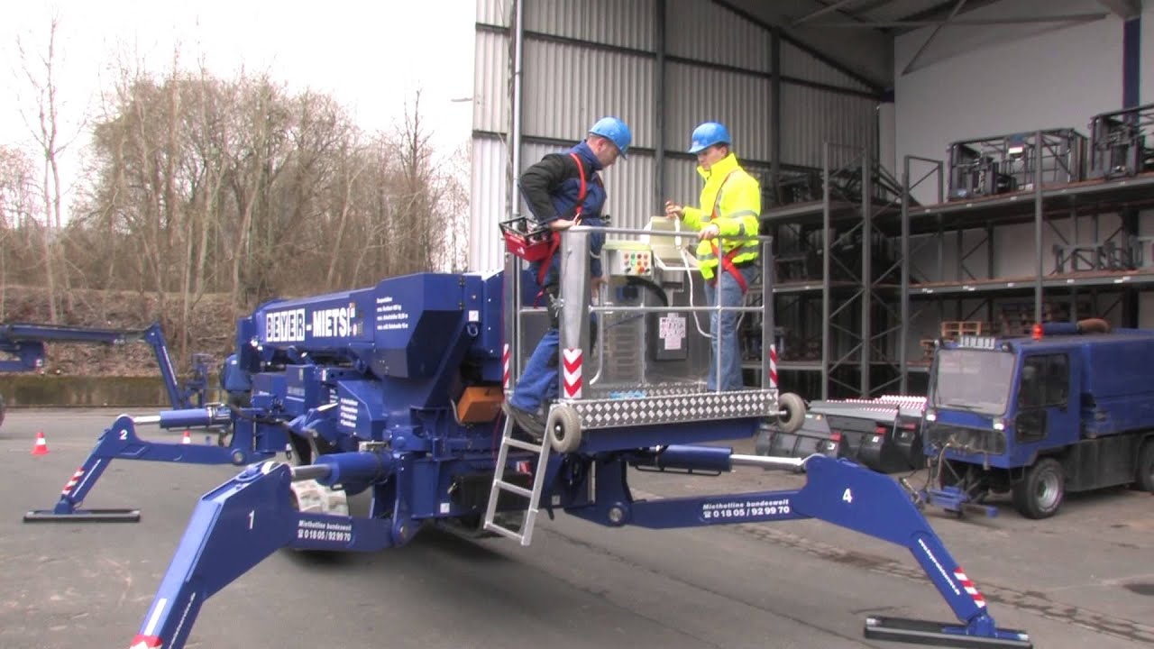 Raupenbühne mieten - LEO 40 GTX