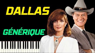 DALLAS - GÉNÉRIQUE | PIANO TUTORIEL