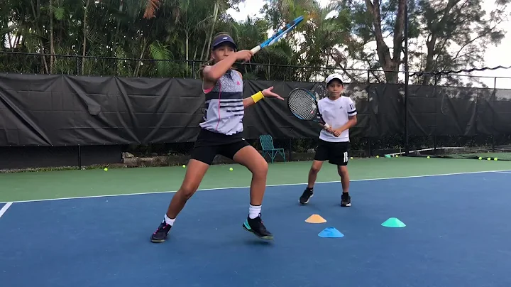 Developing Tennis Champions with Coach Dabul. Play...