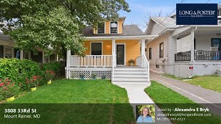 Sale: 3 Beds - 2 Baths - 1727 sq ft - Mount Rainier - MD [$525,000] MLS #: MDPG2206254