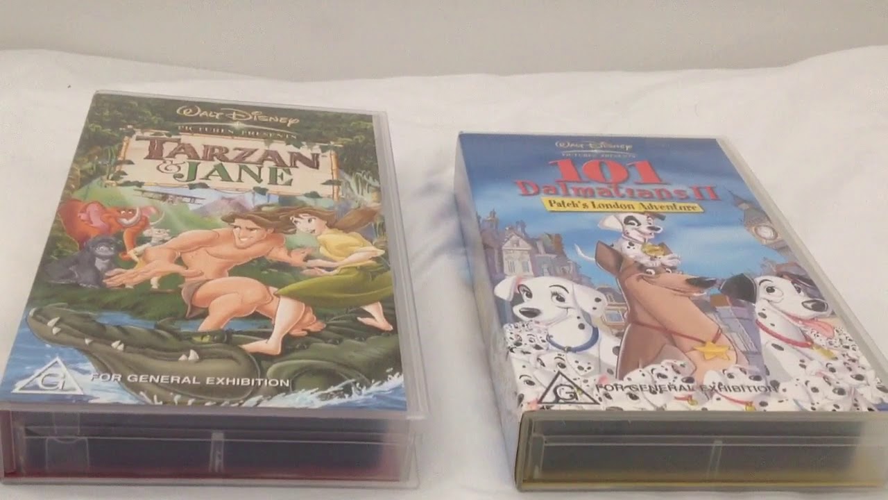 My 13 November 2002 Disney VHS collection - YouTube