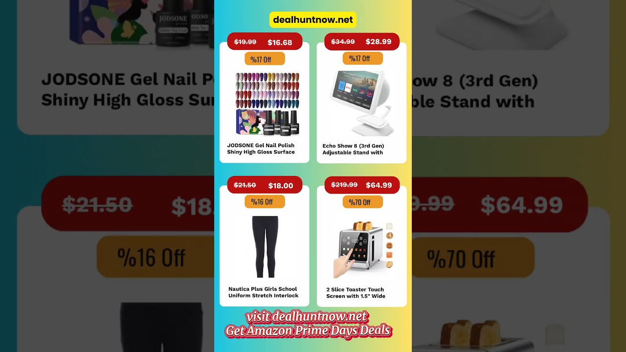 Amazon Prime Days Deals dealhuntnow.net 