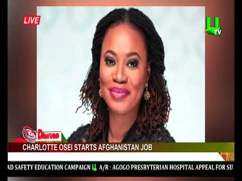 utv ghana frequency on multi tv charlotte osei starts Alfghanistan job