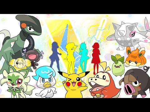 【ポケモンOP】4人で『V』歌ってみた【SV発売記念】