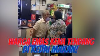 [VIRAL] Bertengkar Pasal Cuti, WARGA EMAS DITENDANG di Kedai MAKAN