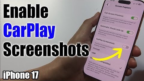 Hoe u schermafbeeldingen van het autoscherm op de iPhone 17/17 Pro Max/Air kunt vastleggen
