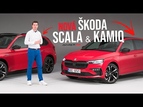 2024 Škoda Scala a Škoda Kamiq - PRVÉ DOJMY