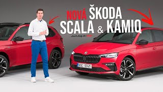 2024 Škoda Scala a Škoda Kamiq - PRVÉ DOJMY