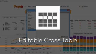 Editable Crosstable extension for TIBCO Spotfire® Analyst - User Guide