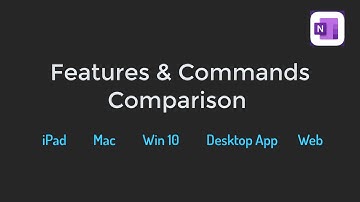 2.3 Compare Different OneNote Versions | OneNote for iPad: 10 Beginner Tutorials