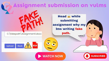how to make assignment with AI & submit/upload file on vulms