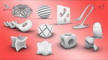 10 Stunning Shapes in Rhino 3D (Step-by-Step Guide)