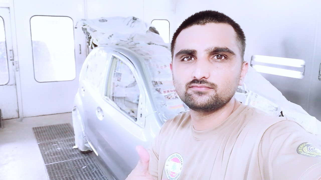 How to spray painting a car.!! By javed vlogs YouTube