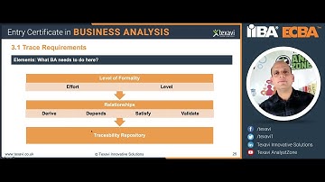 Tracing Requirements - Approaches for Traceability in Agile Software Development Projects (ECBA)