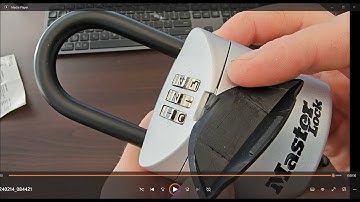 MASTERLOCK SAFESPACE 5406D Master Lock Portable Key Storage Safe