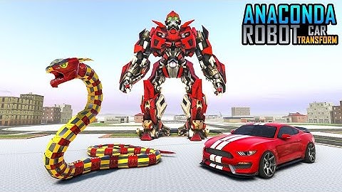Robot Car Android Gameplay Video | Anaconda Robot Car Game video | Snake Robot game