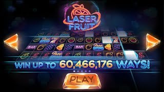 BIG WIN on New Game - Laser Fruit Slot! screenshot 3