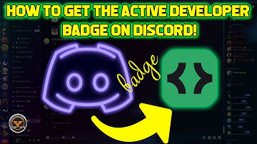 How To Get Active Developer Badge On Discord!