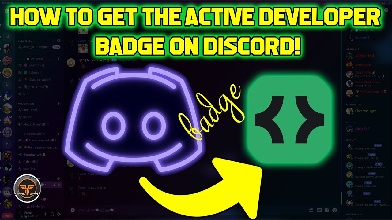 how to get active developer badge on discord on mobile｜TikTok Search