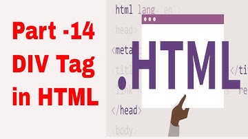 HTML Div Tag | Div TAG in HTML in tamil | Part - 14