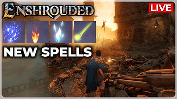 Enshrouded: Getting NEW Spells - Glimpse of Eternity Quest (Water Update)