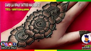 MAFUNZO YA KUCHORA MAUA YA PIKO EPISODE 05 | Fuatisha Mbinu Hizi Lazima Ujue tu | Mehndi Design