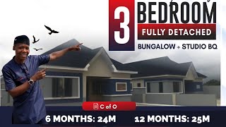Peak Bungalows Phase 3 :THE CHEAPEST HOUSE ON SALE IN Lekki LAGOS WITH N3MILLION ($6K) DEPOSIT
