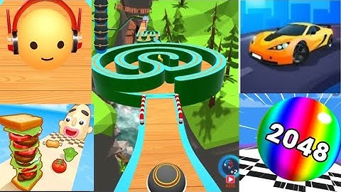 Sky Rolling Ball 3D,Race Master,Sandwich Runner,BallRun2048,All Levels Gameplay Android,Walkthrough