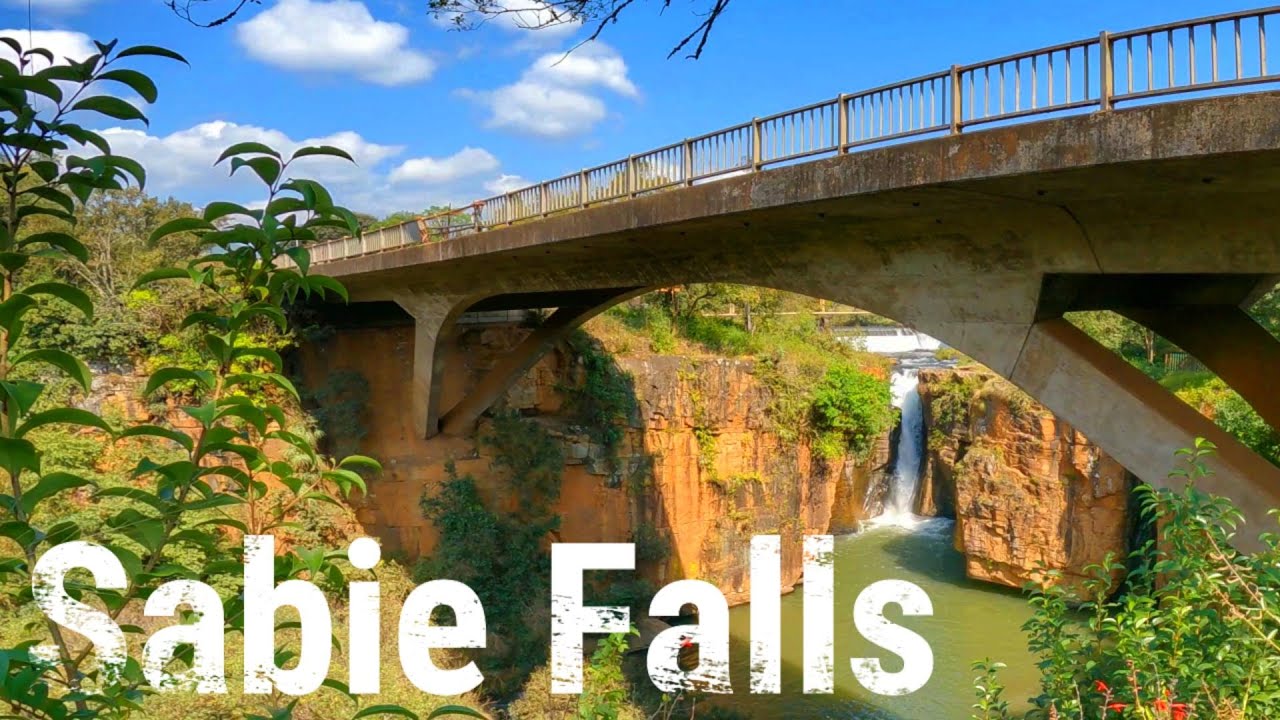 Sabie Falls: A waterfall in Sabie best seen from under a bridge