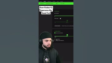 Razer Kraken V3 Hypersense Microphone Sound Test
