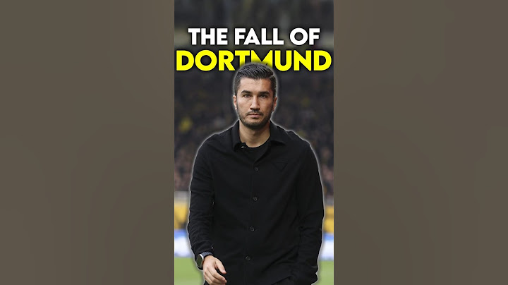 Is Nuri Şahin Time Running OUT At Dortmund?