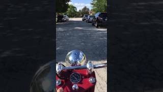 Ride on a 1958 Cushman cast iron Eagle scooter