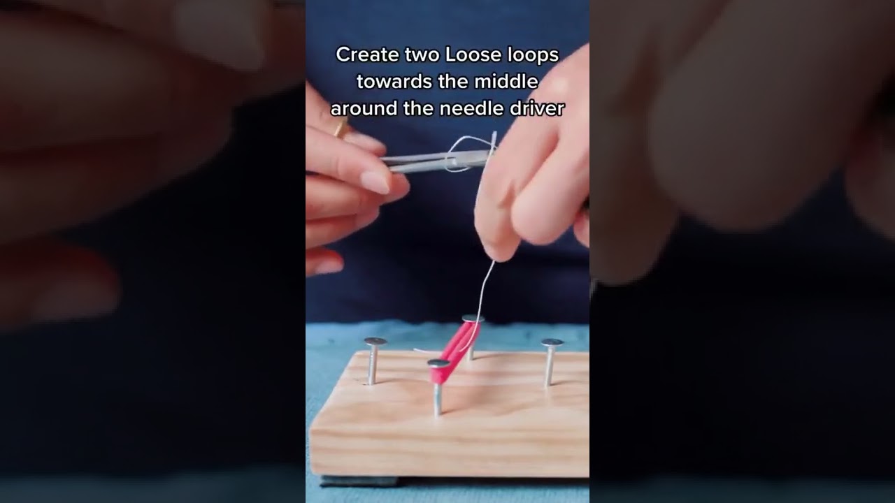 How To Suture Like A Surgeon: Instrument Tying