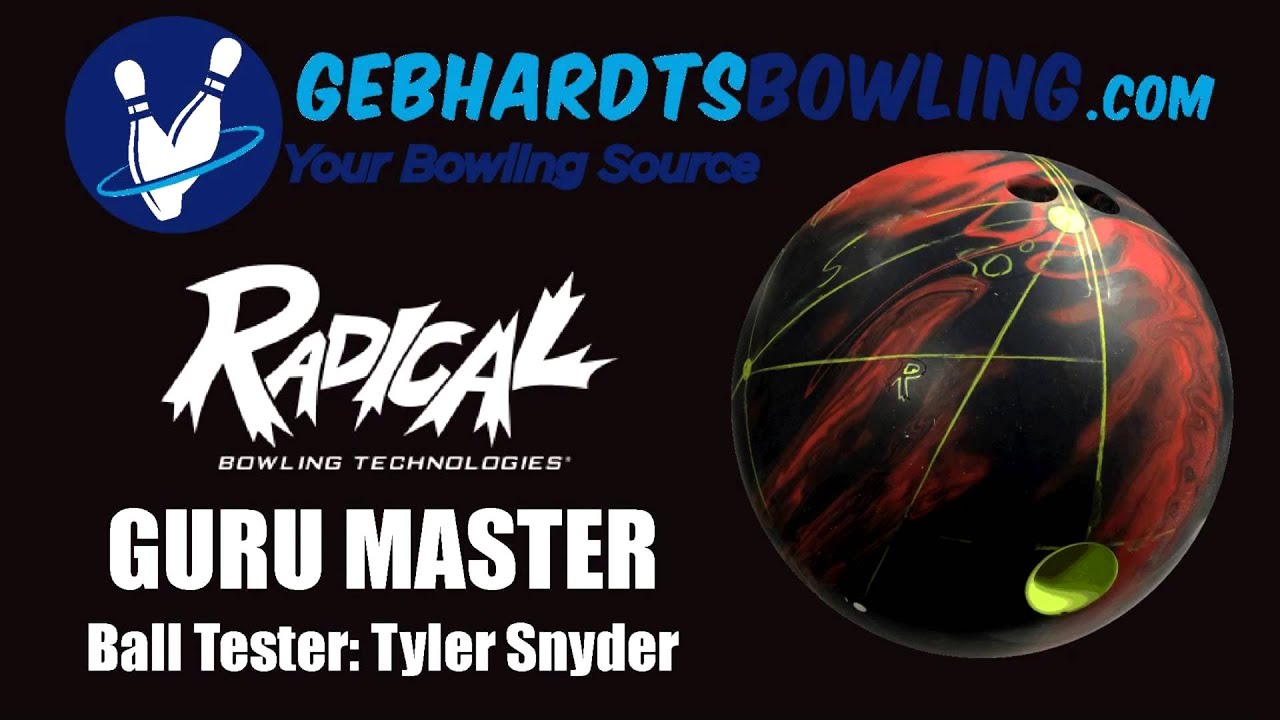 Gebhardt's Bowling Ball Reviews - Radical Guru Master & Radical Rave ...