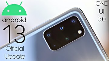 Samsung Galaxy S20 Plus ONE UI 5.0 Android 13 Official Update (RELEASED)