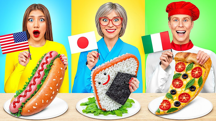 Me vs Grandma Cooking Challenge | Food from Different Countries by Friendly DO