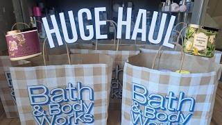 HUGE BATH AND BODY WORKS HAUL! NEW FALL ITEMS!