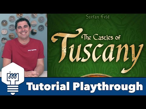 Castles of Tuscany - Tutorial Playthrough