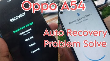 Oppo A54 Recovery Mode Stuck |Phone agar auto recovery mod pe Jaye to kya kare|| #oppoa54 #tg_shivam