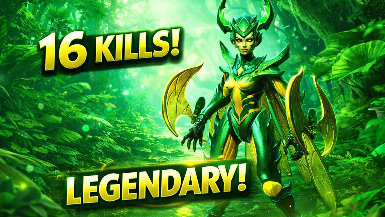 16 kils: Gameplay Solo Player Kari Haight Damage: Build Top 1 Global Kari MLPP