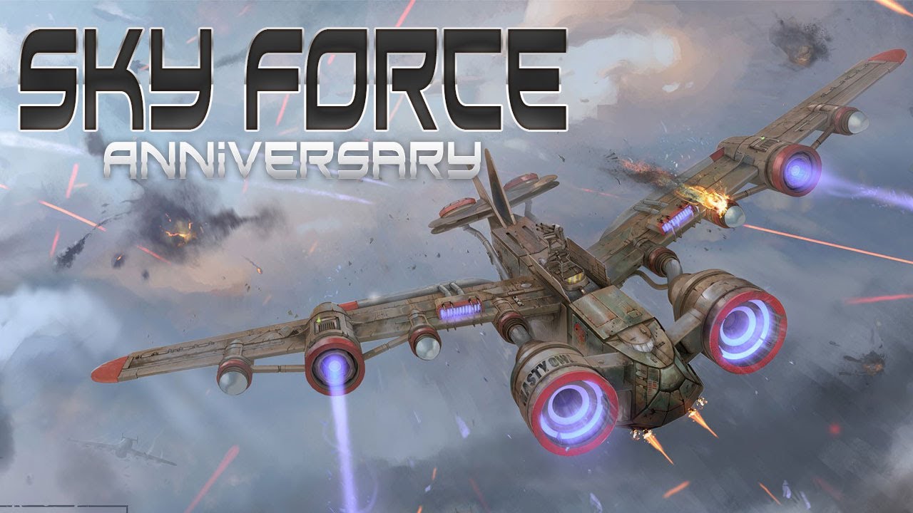 Sky Force Anniversary - Normal mode All medals (No damage\PC)