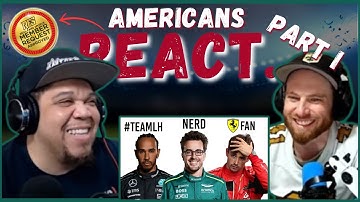 AMERICANS REACT TO EVERY TYPE OF FORMULA 1 FAN || PART 1 || REAL FANS SPORTS