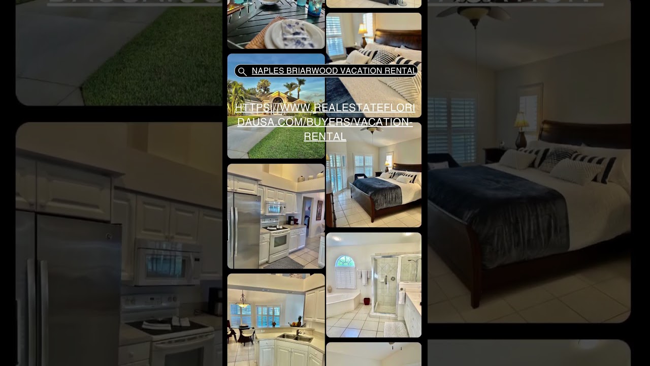 Ferienhaus Briarwood Naples mieten mit Seeblick, elektrisch beheiztem Pool, 3 Schlafzimmer, 2 Bäder