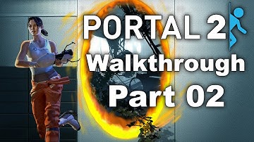 Portal 2 Walkthrough - Chapter 1 "The Courtesy Call" | Part 2