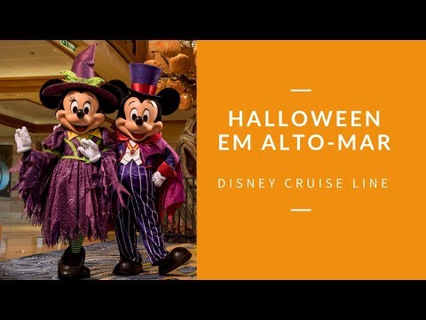 Vídeo: Halloween em alto mar com Disney Cruise Line